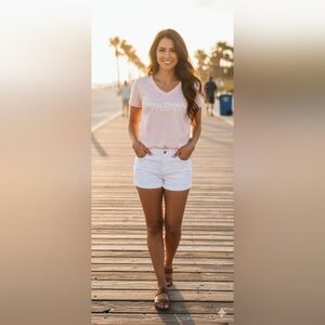 Day Break Vero Beach Tourist Short Sleeve Shirt Size XL (EUC)